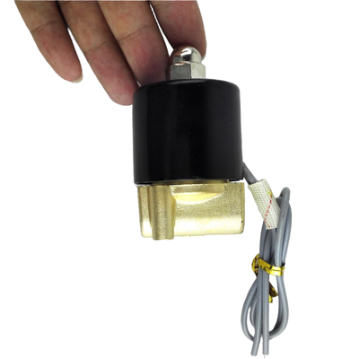 2.5 mm Akış Hızı Doğrudan Hareket Etken Hareket Şablonu ve Sıcaklığı ile Pnömatik Solenoid Valfi -5°C'den 80°C'ye 2W-025-08