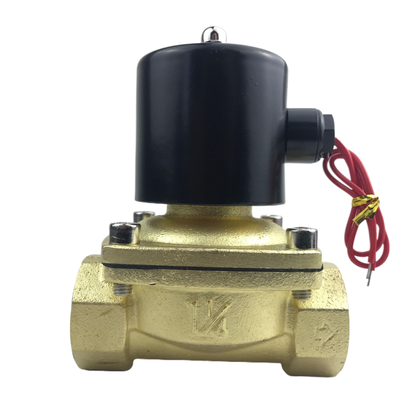 G1-1/4 Port Boyutu, Sıvı Kontrolü İçin Sıkıntı Toleransı Artı Eksi Yüzde 10 ve 35 mm Açıklık Boyutu İçeren Pnömatik Solenoid Valf