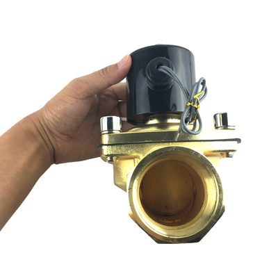 40 mm Açıklık Boyutları Pnömatik Solenoid Valf G1-1/2 "Port Boyutları Pnömatik Otomasyon için tasarlanmış Doğrudan Eylemli Hareket Deseni