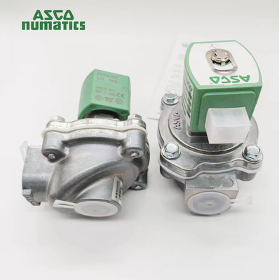Ağır Görevli SCG353G043 ASCO Solenoid Darbe Valfi Geniş Basınç 0.35-8.5 Bar 3/4 inç Alüminyum Vücut