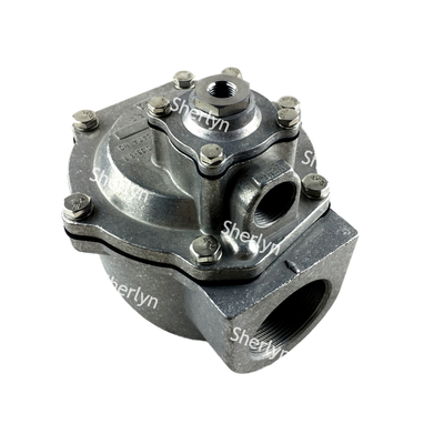 G353A048 Integral Pilot Pulse Jet Valve, ASCO 353 Serisi 1.5" Angle Solenoid Valve Aluminium Body For Dust Bag Cleaning