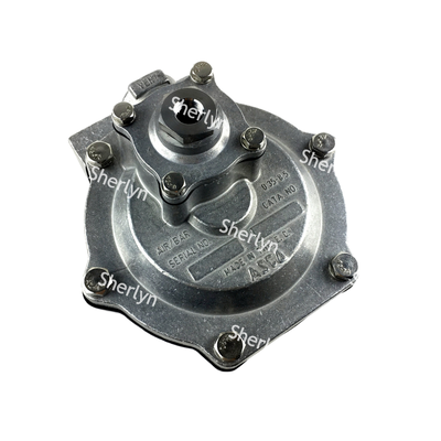 G353A048 Integral Pilot Pulse Jet Valve, ASCO 353 Serisi 1.5" Angle Solenoid Valve Aluminium Body For Dust Bag Cleaning