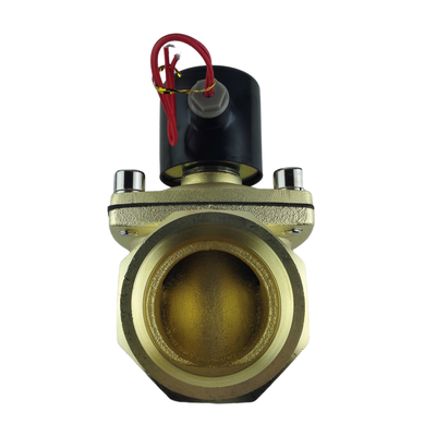 G21⁄2 Hava Ortam Pnömatik Solenoid Valf Bakır Beden NBR Mühürleyici Materyal Endüstriyel Otomasyonda Istikrarlı ve Performansı Sağlayan