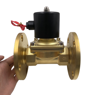 Doğrudan tahrik türü 2W40 Flange Solenoid Valve Normal Kapalı Tip Normal Açık Tip Otomasyon Sistemleri için Endüstriyel Akışkan Kontrol Valvu