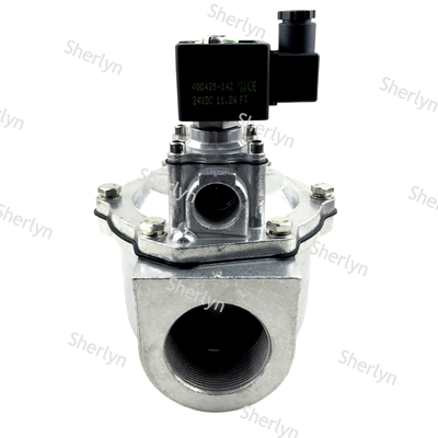 G2 Thread Integral Pilot Right Angle Pulse Valve SCG353A050 ASCO 353 Serisi Büyük Akış Alüminyum Toz Toplayıcı Solenoid Valve