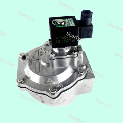 G2 Thread Integral Pilot Right Angle Pulse Valve SCG353A050 ASCO 353 Serisi Büyük Akış Alüminyum Toz Toplayıcı Solenoid Valve