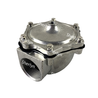 1 Inch Sağ Köşeli Pulse Solenoid Valve G353A045, ASCO 353 Serisi Entegre Pilot Alüminyum Orta Akışlı Toz Toplayıcı Valf