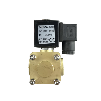 Port Boyutu 1/8 ila 1 inç Solenoid Valf, sıvı kontrol çözümleri için basınç aralığı 0 ila 7 bar ile 0927200