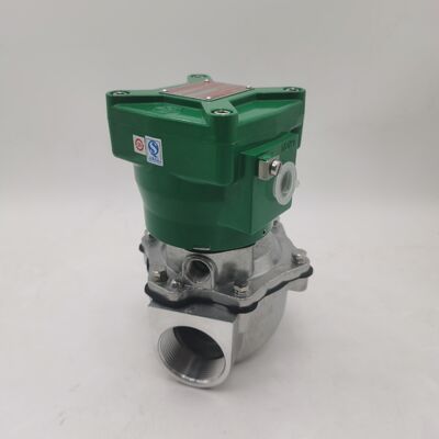 NFG353A047 Patlama geçirmez nabız valfi 1 inç IP67 Kaplama Rating ASCO Solenoid Valf 4 adaptörü çalıştırmak için yeterli çıkış dalgalanması sağlayan kriyo sıvı ortamı için inşa edilmiştir