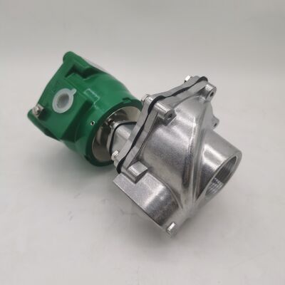NFG353A047 Patlama geçirmez nabız valfi 1 inç IP67 Kaplama Rating ASCO Solenoid Valf 4 adaptörü çalıştırmak için yeterli çıkış dalgalanması sağlayan kriyo sıvı ortamı için inşa edilmiştir