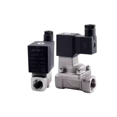 Doğrudan kaldırma piston pnevmatik solenoid valfi 24VDC Yağ ortamı Hidrolik ve pnevmatik ekipman entegrasyonu için idealdir