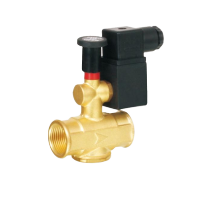 2 Yolu Normalde Kapalı 20 mm Açıklık Boyutu YCM51 Pnömatik Solenoid Valf 1/2 "Mesaj Vücudu Tasarlanmış Metan Gazı