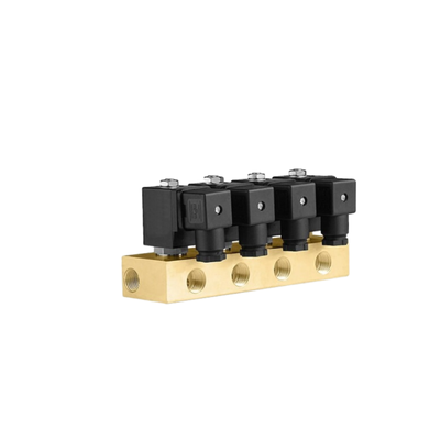 1913BA161 1913BA251 NBR Sızdırma Malzemesi İçin Bakır Su Valfı 1/8''Port Boyutu 2/2 Normalde Kapalı Yol
