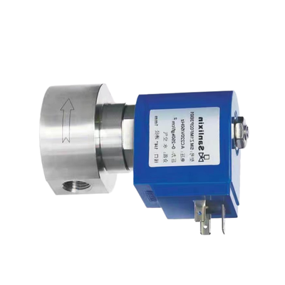 H4S005B01-DC-24 PEEK Conta Malzemesi 1/8''Port Boyutu 24VDC 2 Yollu NC Orifis Boyutu 0.5mm Yüksek Basınç Solenoid Valfı