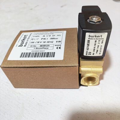 "00304194 00304191 00304193 Burkert Çeşitli Endüstriyel Uygulamalarda Istikrarlı Çalışma Sağlayan Solenoid Kontrol Valfi 5404 G1/2 2/2 Normalde Kapalı