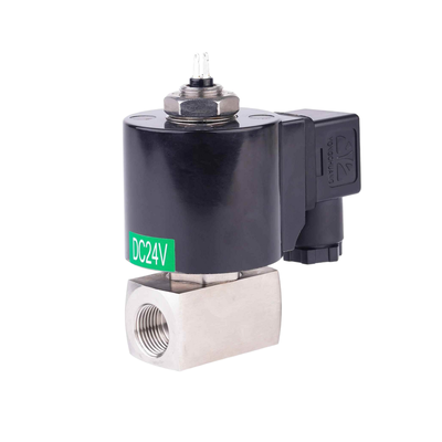 8.16AAS010B Bahar Dönüşü 2/2 Yolu NC 1mm Açıklık Boyutu Hava Valfı Paslanmaz Çelik 304 Port Boyutu G1/8 G1/4 G3/8