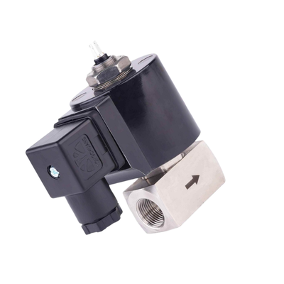 8.16AAS015B 1.5mm Açıklık Boyutu Paslanmaz Çelik 304 Pnömatik Solenoid Valf Doğrudan Etkinlik Operasyonu G1/8 G1/4 G3/8 Port Boyutu