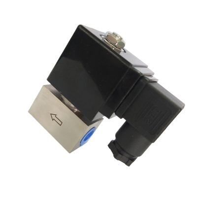SH-010ES Paslanmaz Çelik 304 Solenoid Valf 1/4 3/8 Port Boyutu Çok yönlü Valf 1mm Açıklık Boyutu 0-150 bar Çalışma Basıncı
