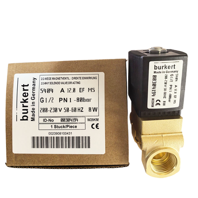 G3 8 Port Bağlantısı Burkert Solenoid Valve Endüstriyel Otomasyon Sistemlerinde Uzun Süre Kullanılabilecek Dayanıklı Yapı
