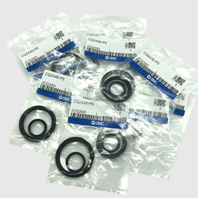 SMC CQ2A/CDQ2A/CQ2B/CDQ2B80-PS Pnömatik Silindir Paketleme Seti 80mm Çap Kompakt İnce Silindir Sızdırmazlık Yedek Parçaları Ağır Yük Fikstürü ve Büyük İş Parçası Transfer Bakımı için