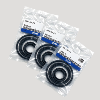 SMC MKB/MKA50-PS Rotary Swing Clamp Cylinder Seal Repair Kit MK Series 50mm Bore 90 Degree Rotation NBR Seals For Heavy Duty Pneumatic Fixture Maintenance