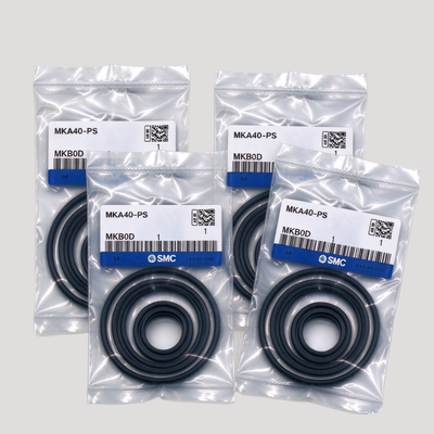 Pneumatic Rotary Clamp Cylinder Repair Kit SMC MKB/MKA25-PS Full Sealing Components Solve Air Leakage For MK Series Clamping Cylinder Replacement