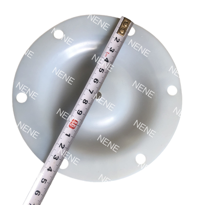 340MM Dış çapı 8 delikli Beyaz Hava Diyaframı Pompa Bakım Membranı QBY50 QBY65