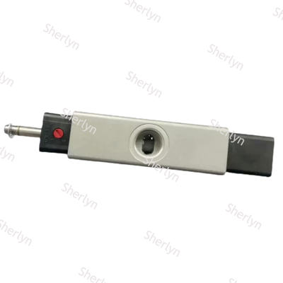 Endüstriyel Pnömatik 5/2 Yollu Pilot Solenoid Valf V63D513A-A213J, NORGREN V63 Tek Solenoid Yay Geri Dönüşlü Valf