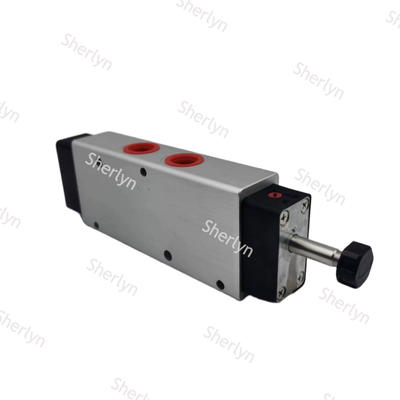 G1/2 Port 5/2 Yollu Pilot Valf V63D513A-A212J, NORGREN V63 Tek Solenoidli Pnömatik Solenoid Valf