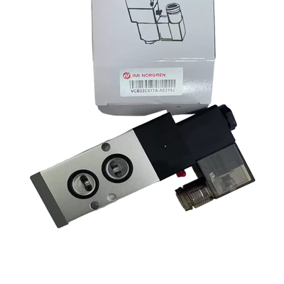 NAMUR Monteli Solenoid Vana IMI NORGREN VCB22C517A-AE219J G1/4 AC220V 5/2 Tek Pnömatik Yön Kontrol Vanası Aktüatör İçin