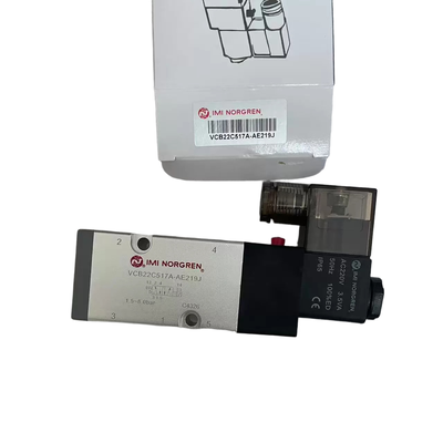 NAMUR Monteli Solenoid Vana IMI NORGREN VCB22C517A-AE219J G1/4 AC220V 5/2 Tek Pnömatik Yön Kontrol Vanası Aktüatör İçin