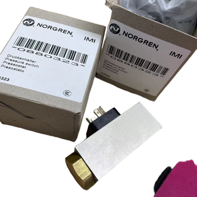 G1/4 Diş 0.5-8bar Basınç Anahtarı NORGREN 0880323 Makine Aleti Sıvı Boru Hattı Basınç Monitörü