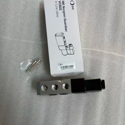 Pnömatik Yön Kontrol Valfi Makaralı Tip VCB22B411A-AB213J Norgren G1/4 24VDC, Paketleme Makineleri Yedek Valfi