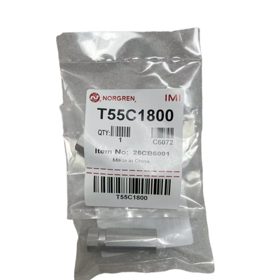 IMI Norgren T55C1800 Küçük Boyut Geri Akışsız Vana G1/8 BSPP Diş Mini Pnömatik Çek Vana Hassas Otomasyon Ekipmanları İçin