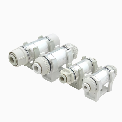 SMC ZFC300-12 ZFC Serisi Mini Negatif Basınç Filtresi Düz Geçişli Port Yerleşimi Paketleme Makineleri Pnömatik Yardımcı Vakum Boru Hattı Uygulaması İçin Yerden Tasarruf Sağlayan Montaj Seçeneği