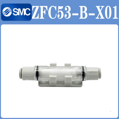 SMC ZFC53‑B‑X01 ZFC Series Custom In‑Line Vacuum Suction Filter 5μm Filtration 4MM Port With Mounting Bracket HNBR Seal Dual Vacuum Positive Pressure For Precision Ejector Pneumatic Circuit