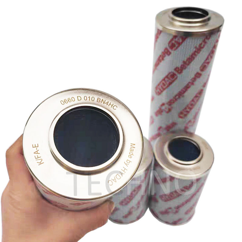 Motor Yağı Filtre Elementi Montajı 0075-D-010-BH3HC Hava Ya da Sıvı