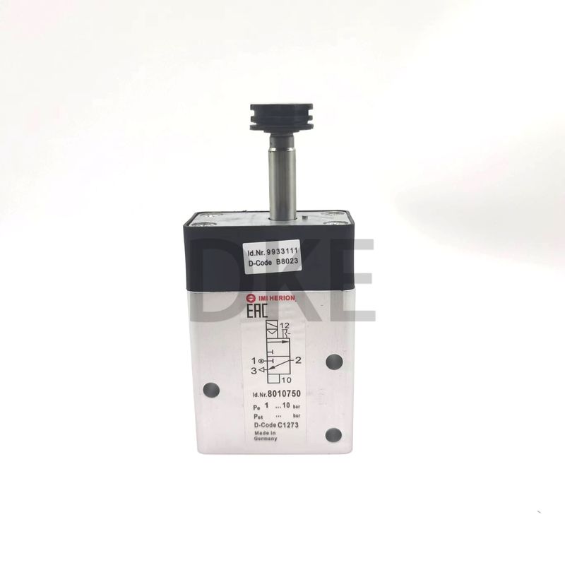 Alüminyum gövde Herion Serisi Norgren Solenoid Valve 8010750 10 Bar -10-50 °C