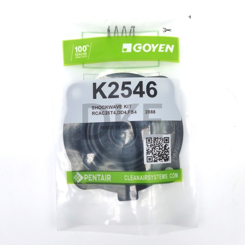 Goyen RCAC25 Diyafram Kiti Tipi K2546 Serisi T4, DD4, FS4 Nitril Malzemesi