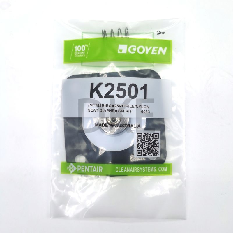 K2501 (M1183B) Goyen Pulse Valve Diaphragm CA25 RCA25 Valve Model DD, FS, MM, T Serisi