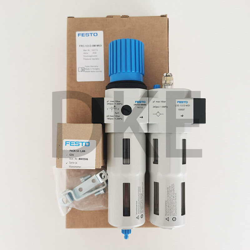 Festo Frc-D-5m-Midi-A Hava Filtresi Düzenleyicisi 5μM Otomatik