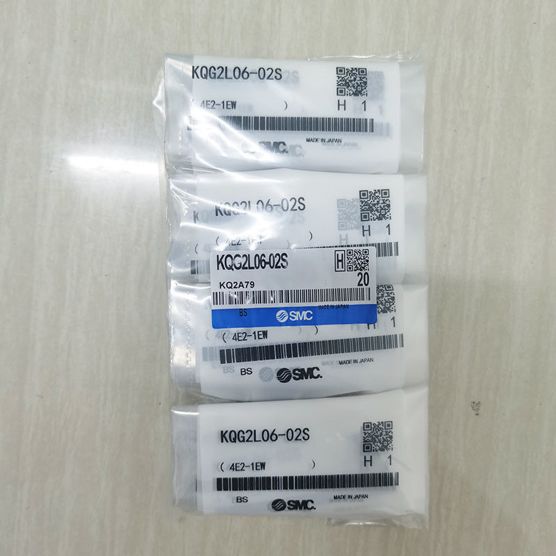 SMC KQG2L06-02S 6mm tüp için erkek dirseği yerleştirme, 1/8R PORT