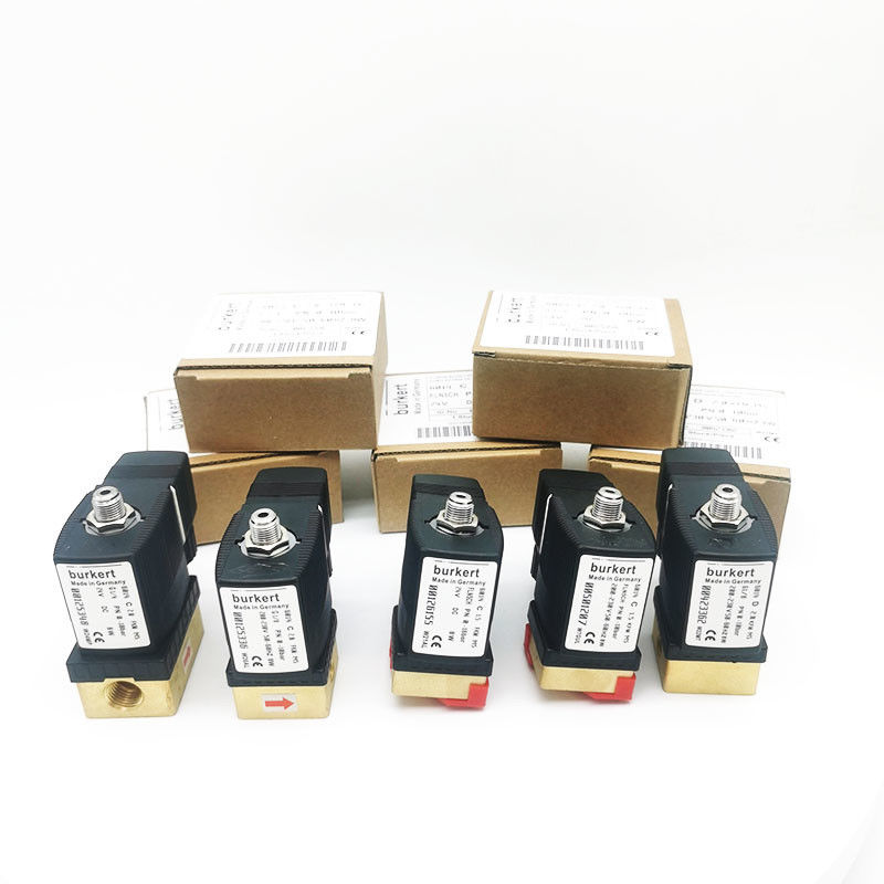 Burkert Solenoid Valve 00125301 6013 24V DC Voltaj 1/4 Port Bağlantısı