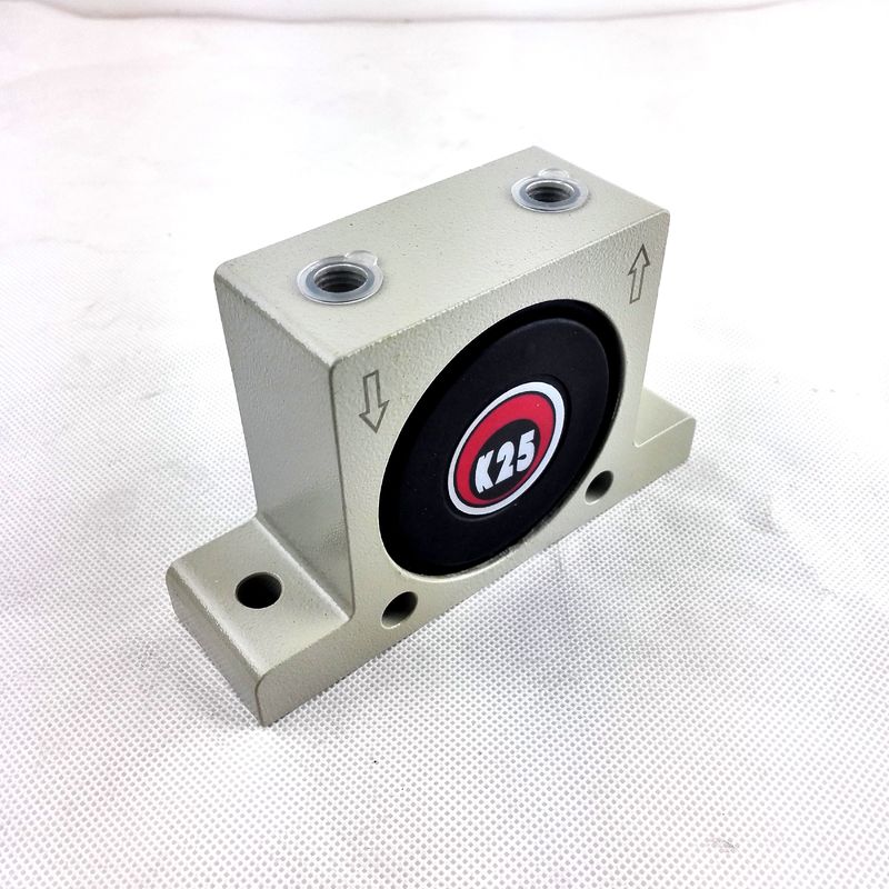 K25 Pnömatik Vibratörler 7300-35000 RPM Güç 150.C'ye Kadar Pas Dayanıklı Alüminyum Medya