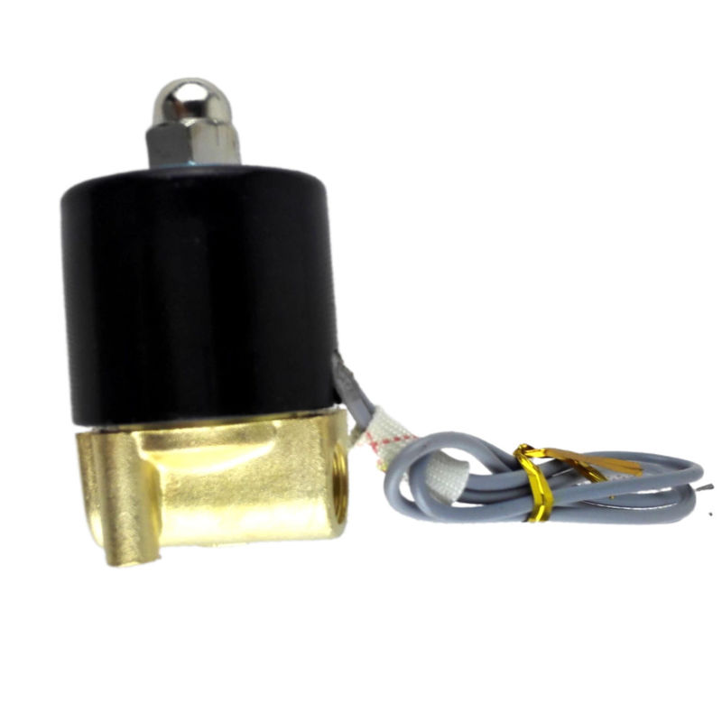 2W Serisi Solenoid Valf 2W025-08 Normalde Kapalı 1/4 " Hava Su Valfi
