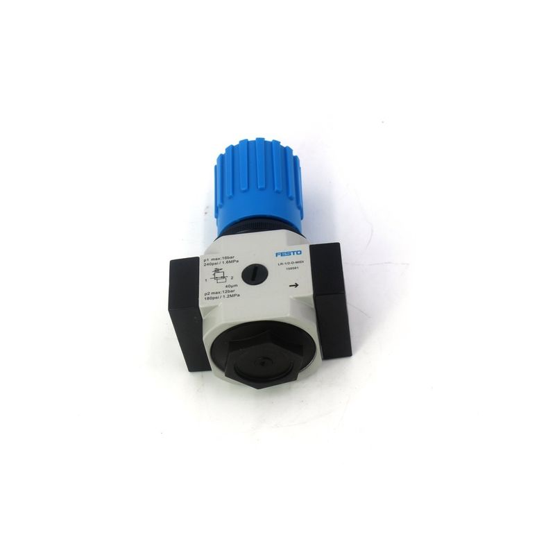 FESTO LR-3/8-D-MIDI 159580 LR-3/8-D-MIDI-MPA 8002256 Basınç ölçerine sahip çinko alaşımlı basınç düzenleyici valf