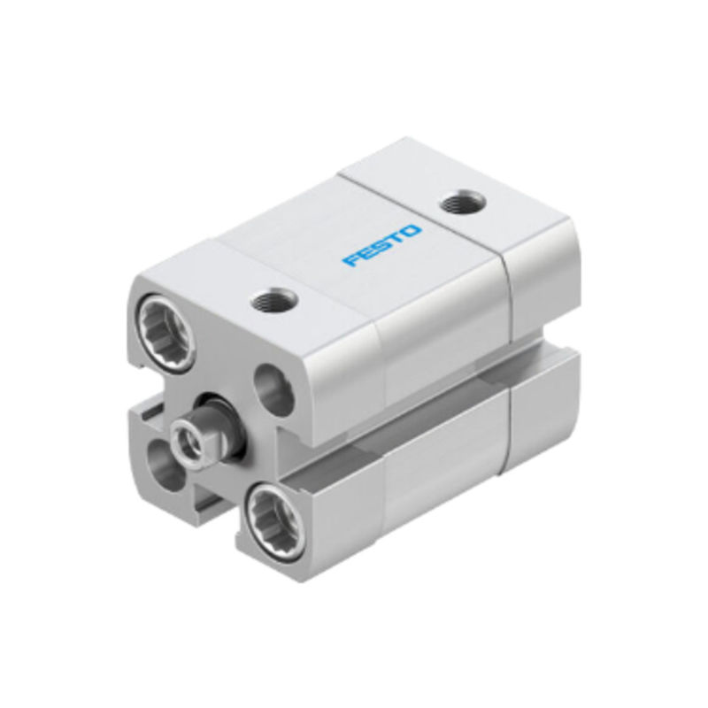 ADN-12-5-A-P-A Piston Pnömatik Silindir ADN Serisi Çift Eylemli 20 mm Vuruş 12 mm Çubuk Alüminyum Alaşım