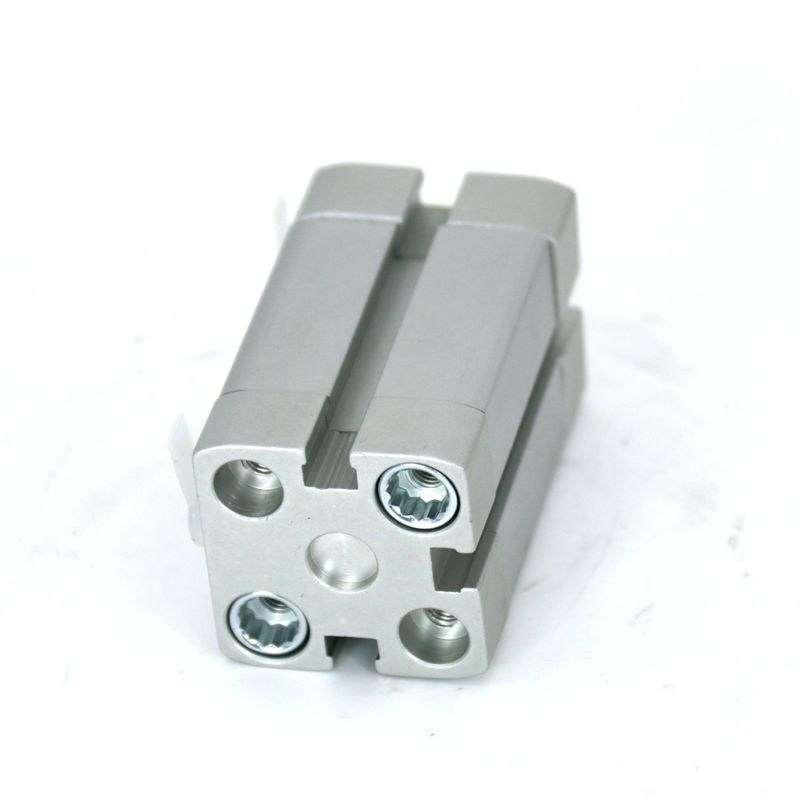 ADN-12-40-A-P-A 536210 Endüstriyel Uygulamalar için 40 mm Vuruşlu Kompakt 12 mm Alüminyum Alaşım Piston Silindiri
