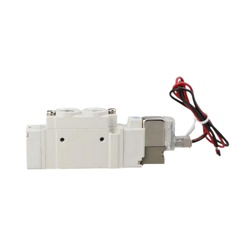 SMC SY3420-5LZD-C8 Solenoid Valf 3 Pozisyon Egzoz Merkezi DC24V Port Boyutu Ø8