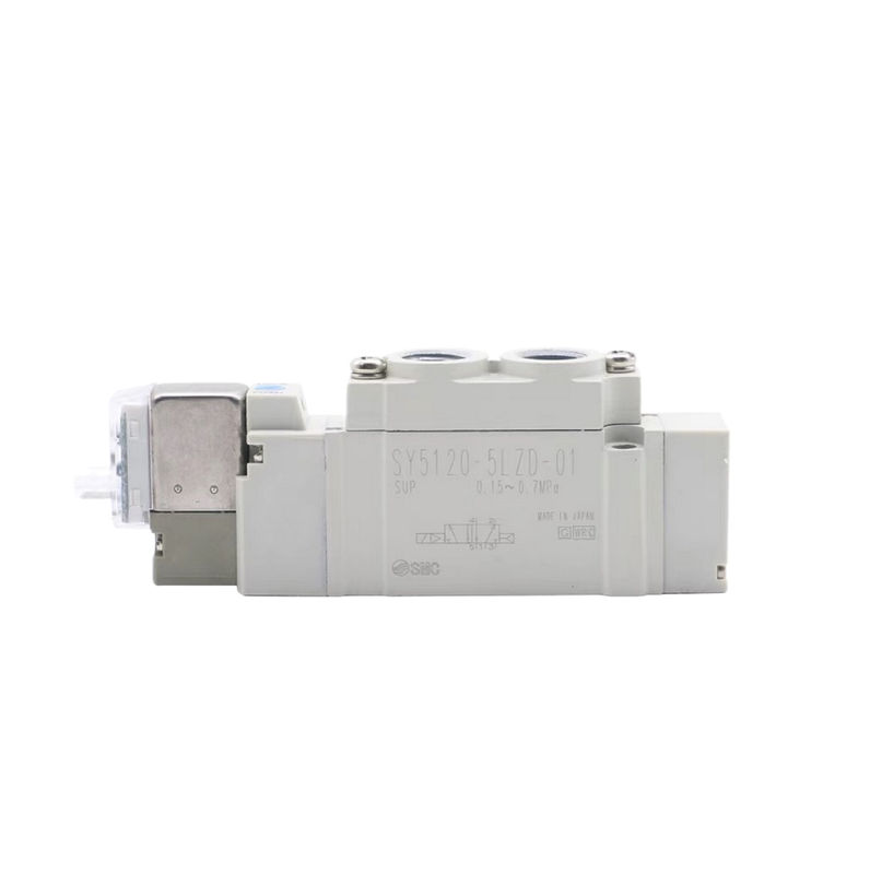 Port Boyutu Ø6 SY3420-6LZD-C6 SMC Pnömatik Solenoid Valf3 Konum Egzoz Merkezi DC12V